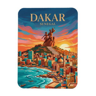 Dakar Peninsula Senegal Magnet