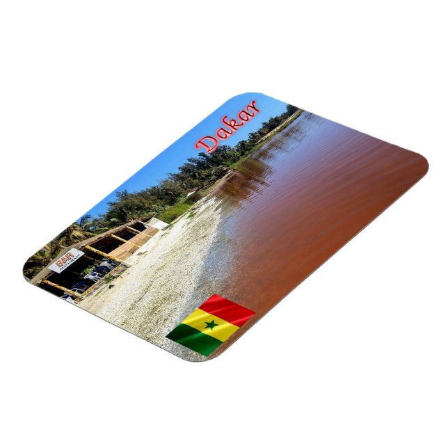 Dakar - Senegal - Panorama - Magnet (Left Side)