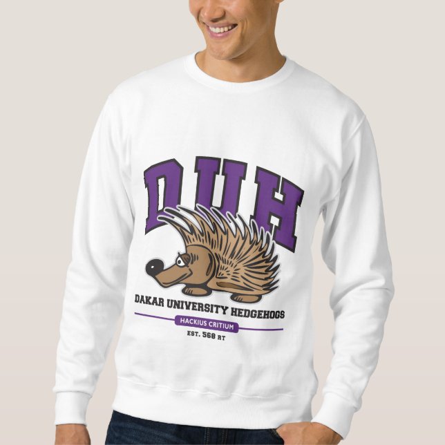 Dakar University Hedgehogs Sweatshirt (Front)