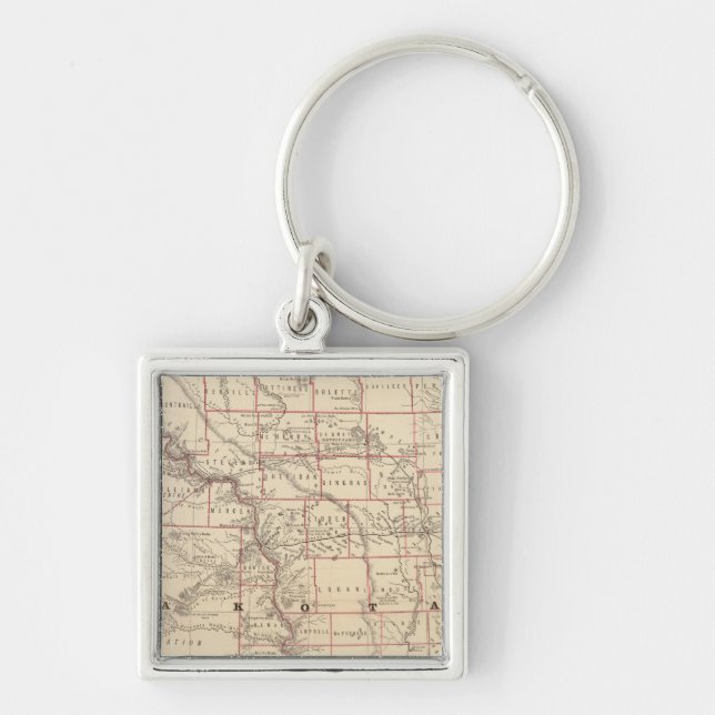 Dakota 3 key ring (Front)