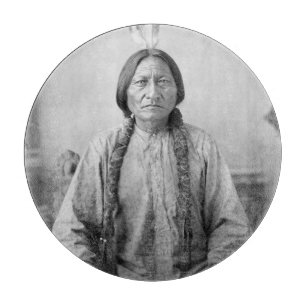 Dakota Leader Sitting Bull Native American Indian  Cutting Board