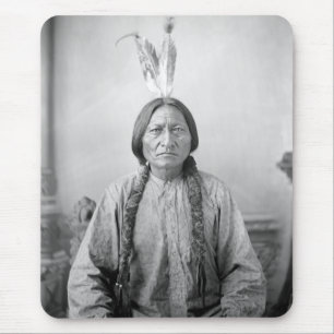 Dakota Leader Sitting Bull Native American Indian  Mouse Pad