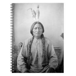 Dakota Leader Sitting Bull Native American Indian  Notebook