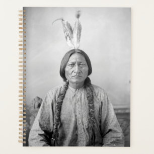 Dakota Leader Sitting Bull Native American Indian  Planner