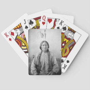 Dakota Leader Sitting Bull Native American Indian  Playing Cards