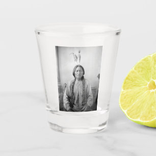 Dakota Leader Sitting Bull Native American Indian  Shot Glass