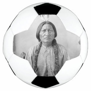 Dakota Leader Sitting Bull Native American Indian  Soccer Ball