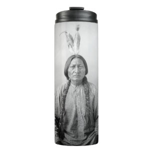 Dakota Leader Sitting Bull Native American Indian  Thermal Tumbler