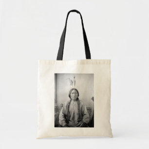 Dakota Leader Sitting Bull Native American Indian  Tote Bag