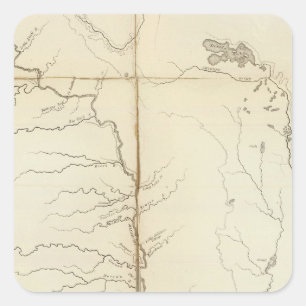 Dakota Territory Square Sticker