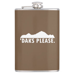 Daks Please Hip Flask