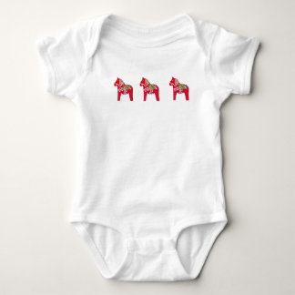 Dala Horse Baby Clothes Bodysuit