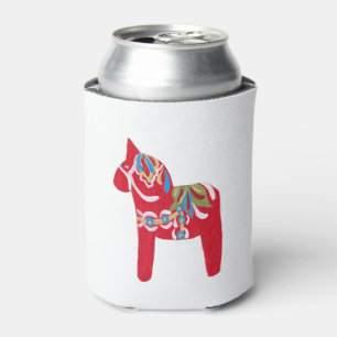 Dala Horse Can Cooler