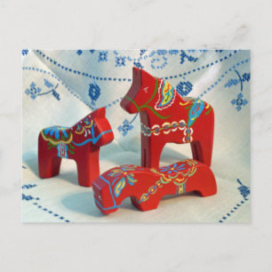 Dala Horse Collectors Post Card