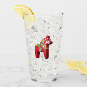 Dala Horse Glass