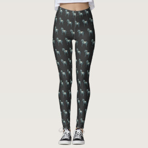 Dala horse leggings