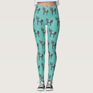 Dala horse leggings