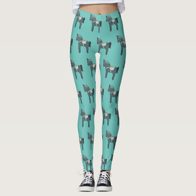 Dala horse leggings (Front)