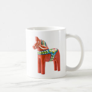 Dala horse, Made in Sweden Coffee Mug