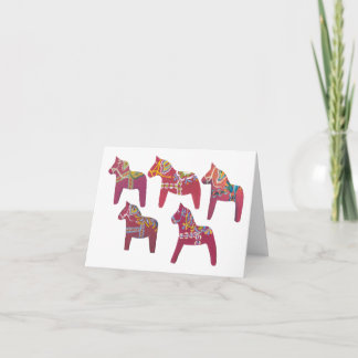Dala Horse Notecard