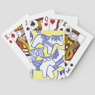 Dala Horse Playing Cards