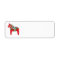 Dala Horse Return Labels