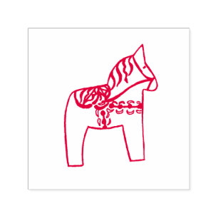 Dala Horse Self Inking Stamp