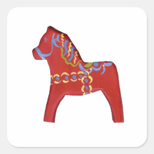 Dala horse sticker