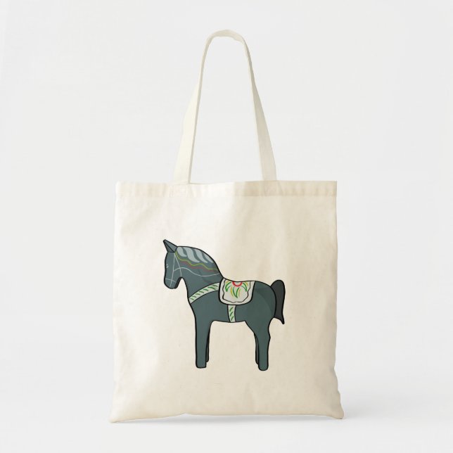Dala horse tote bag (Front)