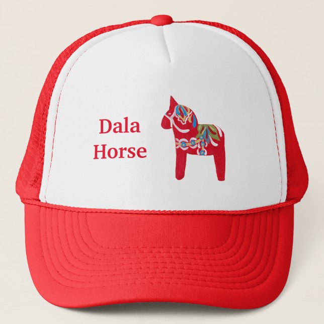 Dala Horse Trucker Hat (Front)