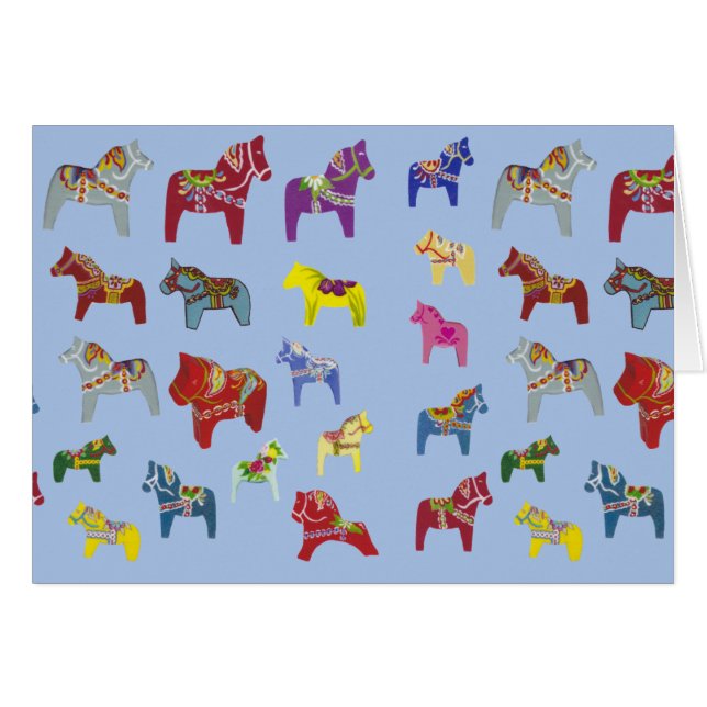 Dala Horses (Front Horizontal)