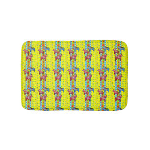 Dala Horses Bath Mat