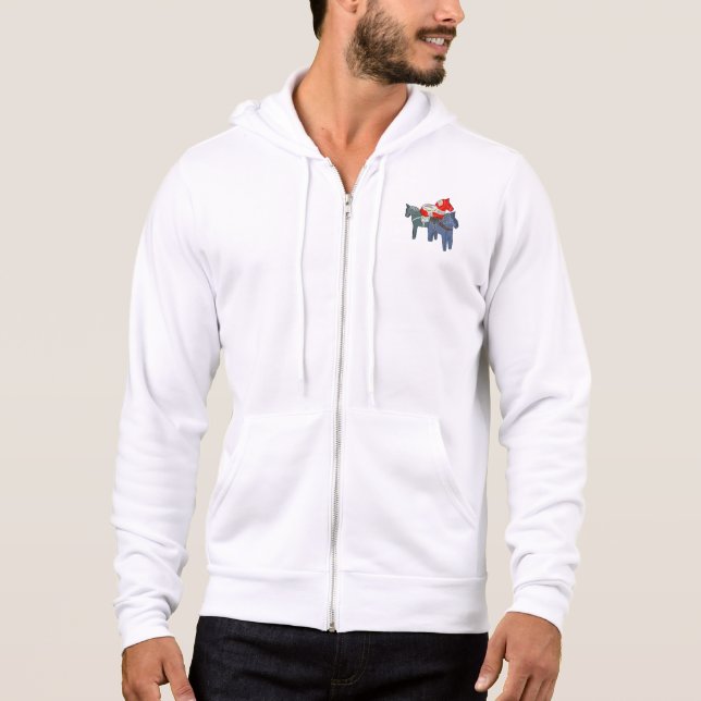 Dala Horses Hoodie (Front)