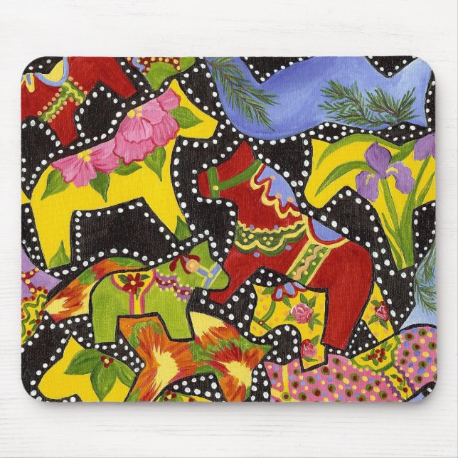 Dala Horses Mouse pad (Front)