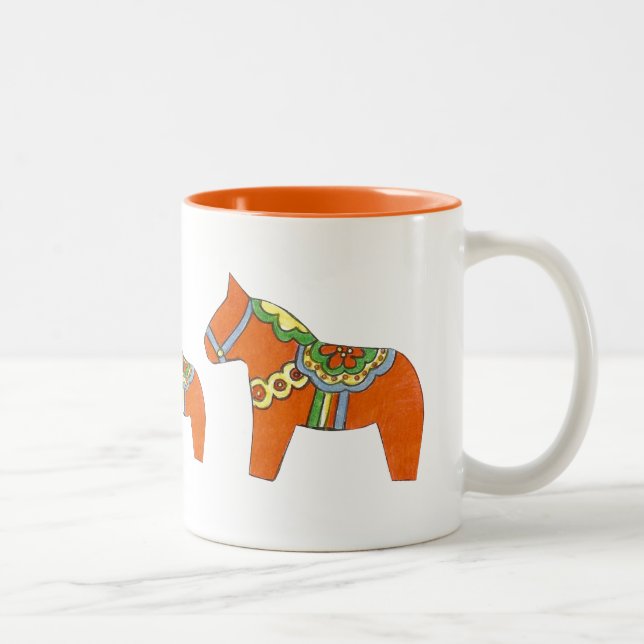 Dala Horses Mug (Right)
