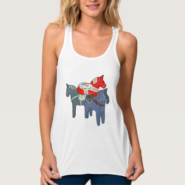 Dala Horses Singlet (Front)