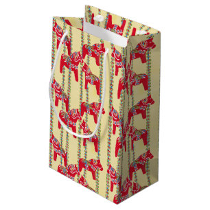 Dala Horses Small Gift Bag