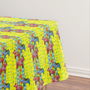 Dala Horses Tablecloth
