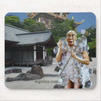 Dalai Gaga Mouse Pad
