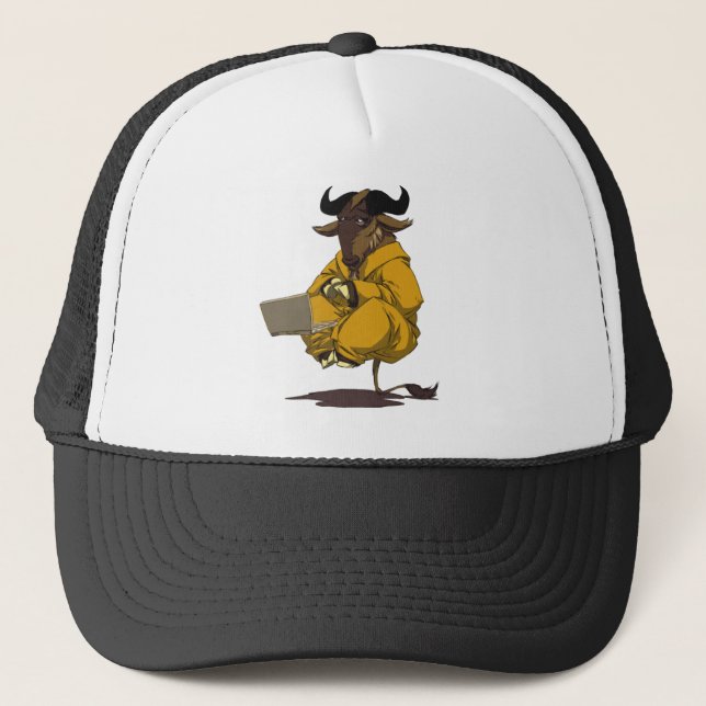 Dalai Gnu Trucker Hat (Front)