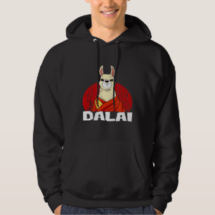 Dalai Lama Llama Hoodie