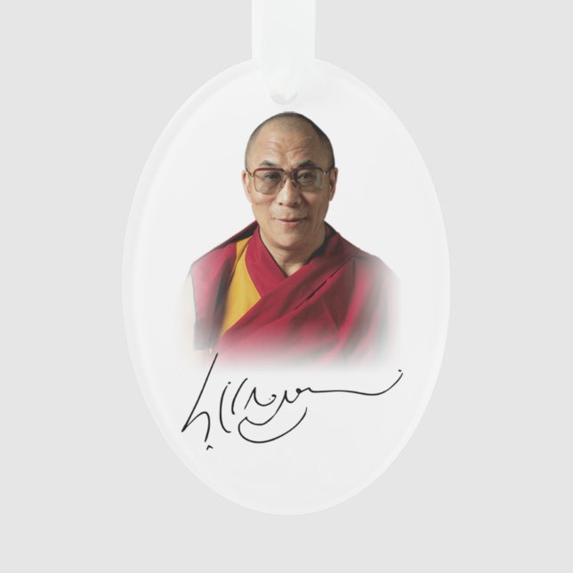 Dalai Lama Ornament (Front)