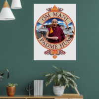 Dalai Lama Potala Palace Om Mani Padme Hum