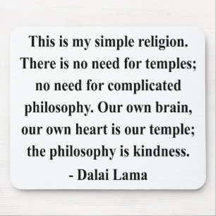 dalai lama quote 6a mouse pad