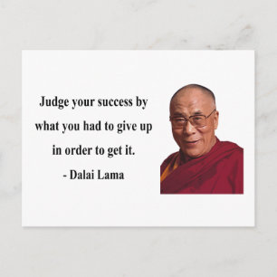 dalai lama quote 7b postcard