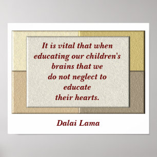 Dalai Lama quote - poster
