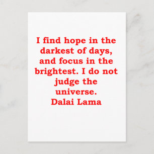 dalai lama quotes postcard