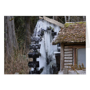 Dalby Waterwheel Frozen