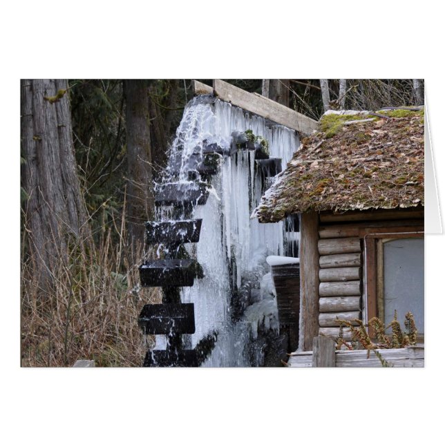 Dalby Waterwheel Frozen (Front Horizontal)