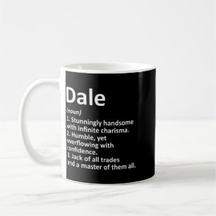Dale Definition Personalised Name Funny Birthday Coffee Mug